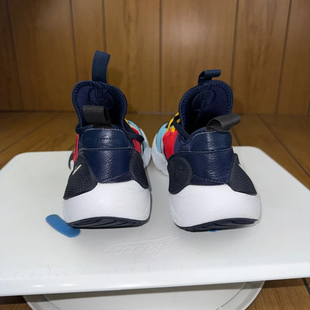 Nike Huarache EDGE TXT Midnight Navy University Gold AQ2431-400 Mens 5.5Y 38